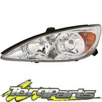 HEADLIGHT LH SUIT TOYOTA CAMRY CV36 02-04 SERIES 1 SILVER HEADLAMP HEAD LIGHT