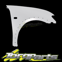 RH GUARD WHITE SUIT MITSUBISHI MN TRITON UTE 09-15 FENDER QUARTER PANEL MUD