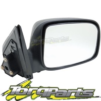 MIRROR RH MANUAL BLACK SUIT RC COLORADO HOLDEN 08-12 DOOR SIDE REAR VISION