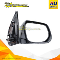 MIRROR RH MANUAL BLACK SUIT RG COLORADO HOLDEN 12-16 DOOR SIDE REAR VISION