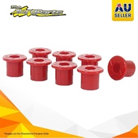 NOLATHANE SPRING EYE REAR &amp; SHACKLE BUSHES SUIT NISSAN NAVARA D21 2WD 47019