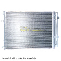 A/C Condenser 5.4mm Fin Aftermarket For Hyundai Veloster FS 2 Coupe Sr Turbo