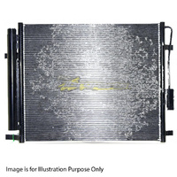 A/C Condenser 16 mm 5.4 mm Fin Aftermarket Suits For Hyundai Santa Fe DM Wagon