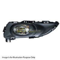 Fog Lamp Passenger Side Certified Suits Mazda 3 BK Hatch 2004 to 2006Q-Part Certified