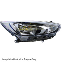 Halogen Head Lamp Drivers Side Certified For Hyundai Accent RB 4Dr Sedan/Hatch