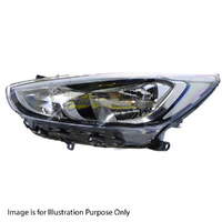 Halogen Head Lamp Passenger Side Certified For Hyundai Accent RB 4Dr Sedan/Hatch