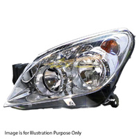 Head Lamp Passenger Side Chrome Certified Suits Holden Astra AH CD CDX SRi CDTi