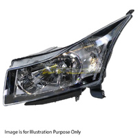 Head Lamp Passenger Side Electric Adjust For Holden Cruze JG 4Dr Sedan