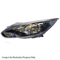Black Head Lamp Left Suits For Ford Focus LW Ambiente/Trend/Sport/Titanuim 4/5Dr