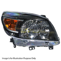 Halogen Manual Adjust Head Lamp Drivers Side Certified For Ford Ranger PK Ute