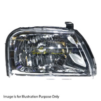 Head Lamp Drivers Side Certified For Mitsubishi Triton MK Ute 10/1996-6/2006