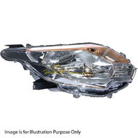 Halogen Head Lamp Drivers Side Certified Suits Mitsubishi Triton MQ GLX 2015 to 2016