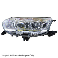Head Lamp Drivers Side Certified For Mitsubishi Challenger PC Wagon Base, Ls