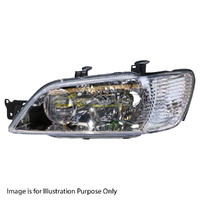 Head Lamp Left Passenger Side Aftermarket Suits For Mitsubishi Lancer CG 4Dr