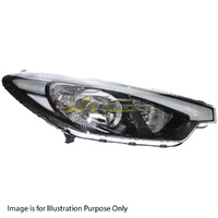 Halogen Manual Adjust Head Lamp Drivers Side OEM For Kia Cerato YD 4/5Dr, Koup