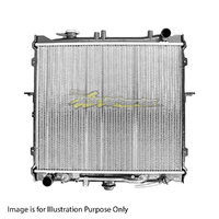 Radiator Plastic Aluminium Manual/Auto 450x516x26 mm For Kia Sportage JA Wagon