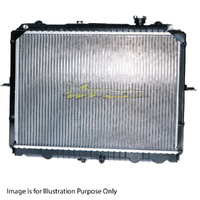 Radiator Manual Aftermarket 375x528x32mm Suits For Kia Pregio 3VRS/CT Van Ct,Ct3