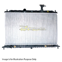 Radiator Plastic Aluminium Manual/Auto For Kia Rio JB 4/5Dr 5/2005-6/2011