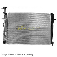 Radiator Plastic Aluminium 640x458x22mm 35/35 mm For Hyundai Tucson JM Xd Wagon