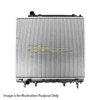 Radiator Plastic Aluminium 510x568x26mm 35/35 mm For Hyundai Terracan HP Wagon