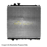 Radiator Plastic Aluminium 510x568x42mm 35/35mm For Hyundai Terracan HP Wagon