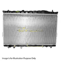 Radiator Plastic Aluminium 410x728x26mm 35/35 mm For Hyundai Trajet FO Wagon