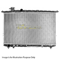 Radiator Plastic Aluminium 400x720x26mm For Hyundai Sonata EF, EF-B 4Dr