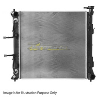 Radiator Plastic Aluminium 635x478x16mm 30/30 mm For Hyundai Sonata LF 4Dr