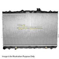 Radiator Plastic Aluminium 375x668x16mm For Hyundai Tiburon GK 2Dr Coupe