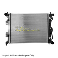 Radiator Plastic Aluminium 480x398x25mm Manual/Auto For Hyundai i30 GD Hatch