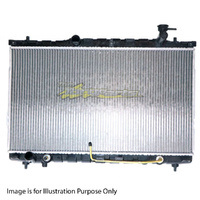 Radiator Plastic Aluminium 400x718x26mm Manual/Auto For Hyundai Santa Fe SM