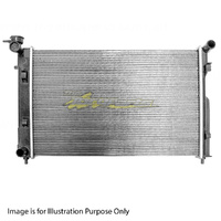 Radiator Plastic Aluminium 675x428x28mm 35/35mm For Holden Commodore VY II Sedan