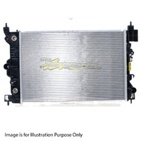 Radiator 35/35mm Plastic Aluminium 580x398x16mm Manual/Auto For Holden Barina TM