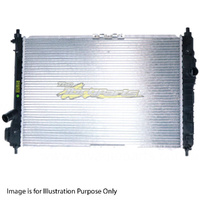 Radiator Plastic Aluminium 600x418x16mm 34/34mm For Holden Barina TK 3/5Dr,4Dr