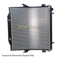 Radiator Plastic Aluminium 578x638x26mm For Holden Colorado 7 RG Wagon LT, LTZ