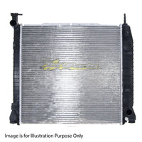 Radiator 34/34mm Plastic Aluminium 510x508x26mm Manual For Holden Colorado RC