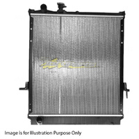 Radiator Plastic Aluminium 590x548x36mm For Isuzu Truck N Series NKR/NPR/NPS