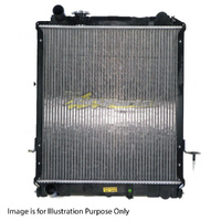 Radiator Plastic Aluminium 510x466x36mm For Isuzu Truck N Series NKR/NPR/NPS