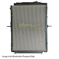 Radiator Plastic Aluminium 800x618x56mm 50/50mm For Isuzu Truck F Series