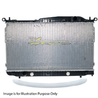 Radiator Plastic Aluminium 370x698x16mm 34/34mm For Holden Epica EP 4Dr Sedan
