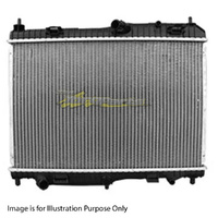 Radiator 28/28mm Plastic Aluminium 355x538x16mm Manual/Auto For Ford Fiesta WS
