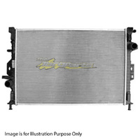 Radiator Plastic Aluminium 670x449x26mm 38/38mm For Volvo XC70 BZ SUV