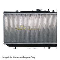 Radiator Plastic Aluminium 350x648x16mm 28/32mm For Mazda 121 DA DB DB 3Dr