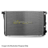Radiator 38/45mm Plastic Aluminium 636x418x32mm For Ford Falcon DC/XG Ea/Eb/Ed