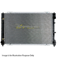 Radiator Plastic Aluminium 700x448x24mm 35/35mm For Ford Escape BA/ZA/ZB/ZC
