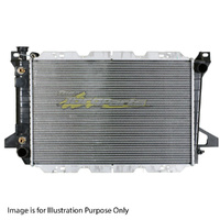 Radiator Plastic Aluminium 700x458x56mm 45/45mm For Ford F-series F150/F250/F350