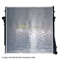 Radiator Plastic Aluminium 590x598x40mm 40/40mm For BMW X5 E53 Wagon Manual/Auto
