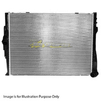 Radiator Plastic Aluminium 600x458x32mm 38/38mm For BMW 1 Series E82,E87,E88