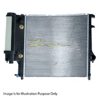 Radiator Plastic Aluminium 440x438x32mm Manual/Auto For BMW 3 Series E36