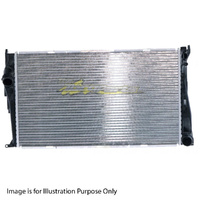 Radiator Plastic Aluminium 600x338x32mm 38/38mm For BMW X1 E84